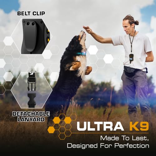 Image of INVIROX Ultra K9 Dog Training Collar with Remote for Large Breeds