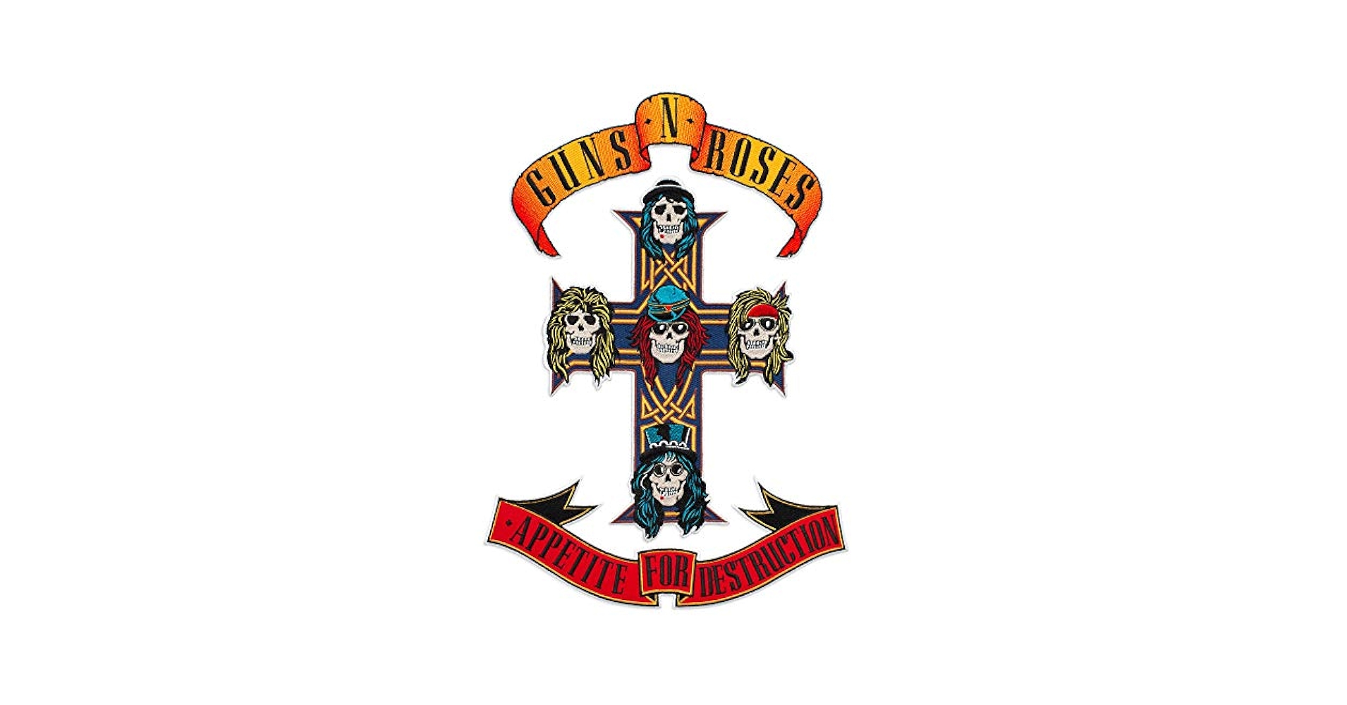 Amazon.com: Gun n' Rose Appetite for Destruction Emblem