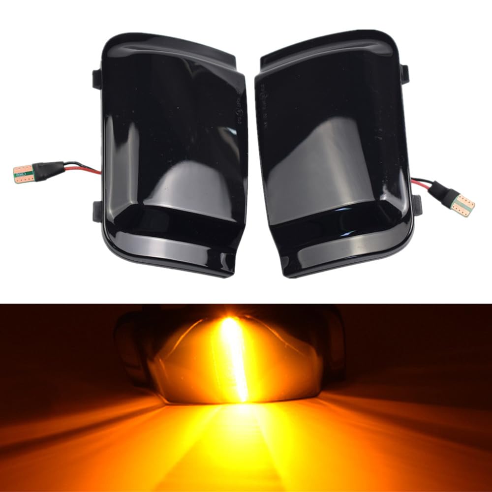 Kakulkomen LED Dynamic Turn Signal Light Side Mirror Blinker Sequential Lamp For Peugeot Boxer Citroen Jumper Relay Ram Promaster Fiat Ducato