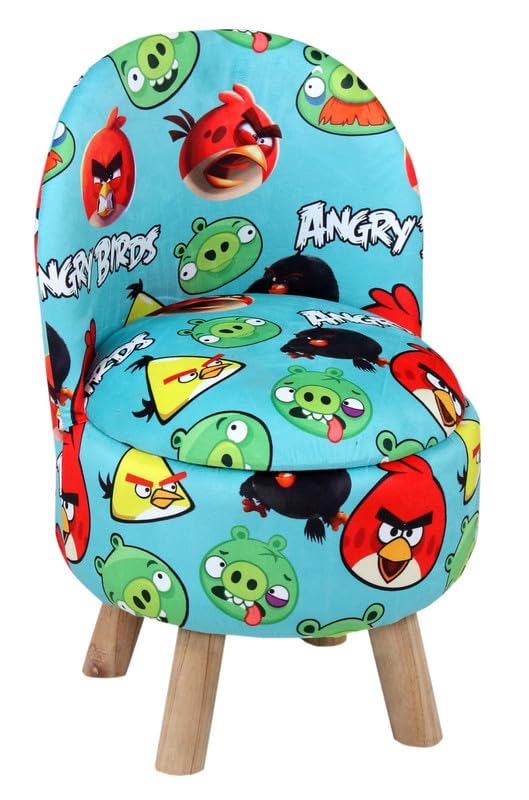 Image of Ottoman Kids pouffe Stool for Small Baby Chair Study Stool for Kids Playing Products Little Baby Dining Chair for Feeding Kids Cartoon Bedroom Chair,14x14x26 Inch, Single Chair