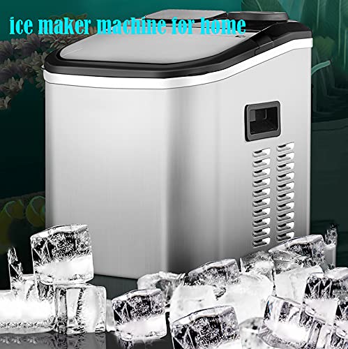 MHGD Kompakte Eismaschine, selbstreinigend, Eismaschine für die Arbeitsplatte, tragbarer Eiswürfelbereiter, einfach zu… – Bild 6