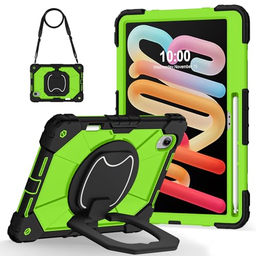 Étui Lenovo Idea Tab Pro Gen 2 13 pouces housse antichoc avec béquille et porte-crayon noir vert