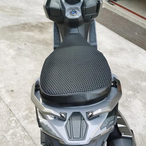 Housse de selle Xciting S350 filet anti-chaleur respirant pour moto - 4