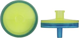 Macherey & Nagel ML-3111 - Filtro de recambio para jeringa (celulosa regenerada, 0,20 µm, ancho de poro de la membrana, tipo de filtración de 15 mm, 100 unidades), color amarillo y azul
