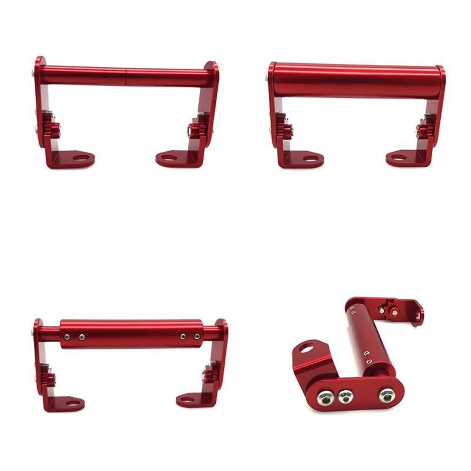 Support De Navigation GPS pour Téléphone Portable pour Trail125 PCX125 ADV160 Pièces De Rechange pour Support De Téléphone Portable GPS GPS Support(Rouge)