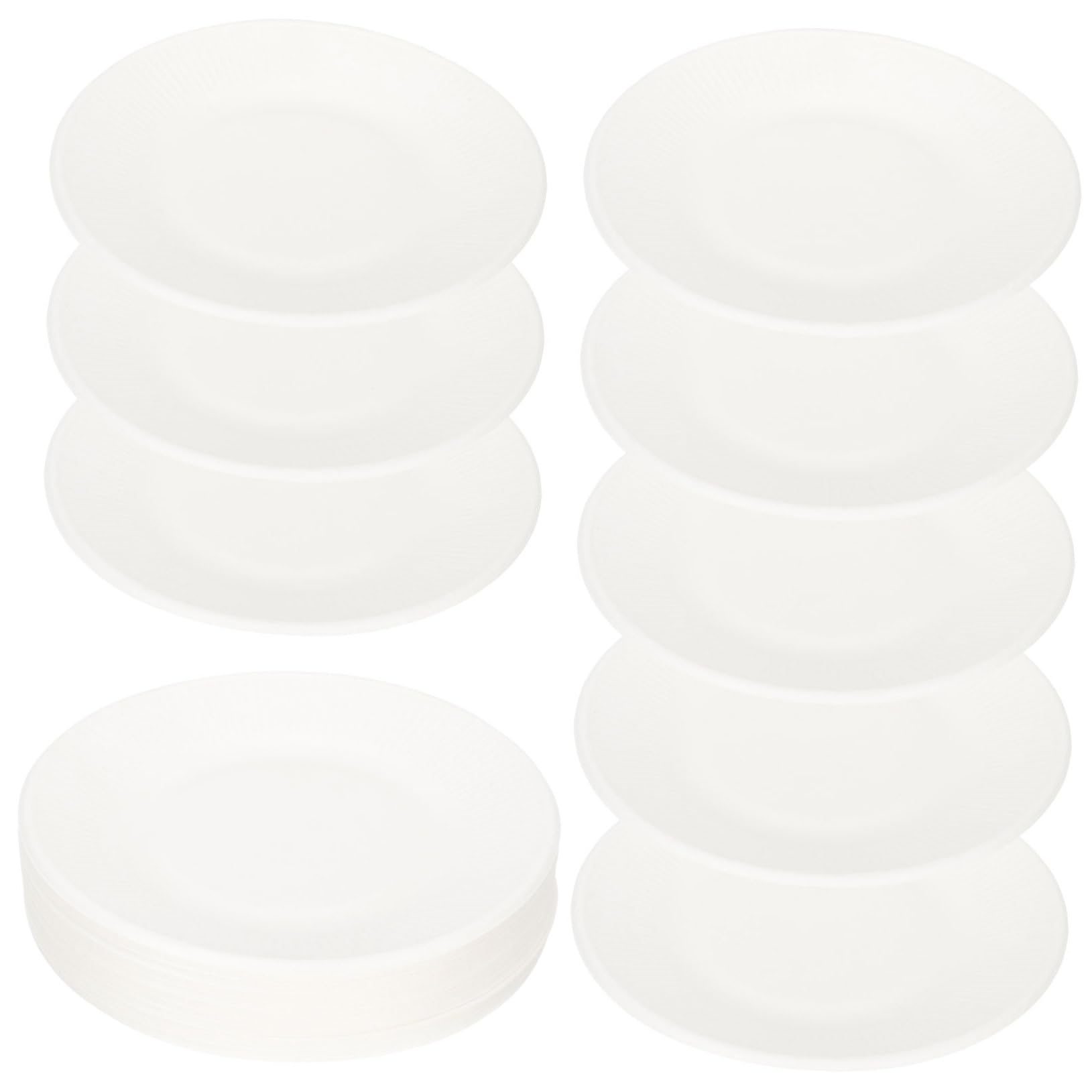 MAGICLULU Piatti di Carta Monouso Ecologici Biodegradabili, 50 Pezzi, Adatti a Microonde e Freezer, per Feste e Pittura