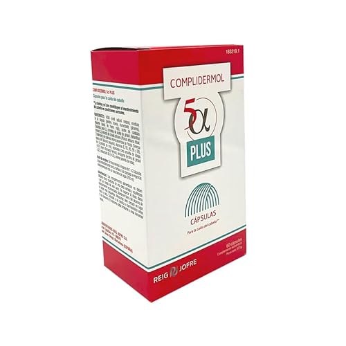 Complidermol 5 alfa Plus. 60 cápsulas macias. Complidermol