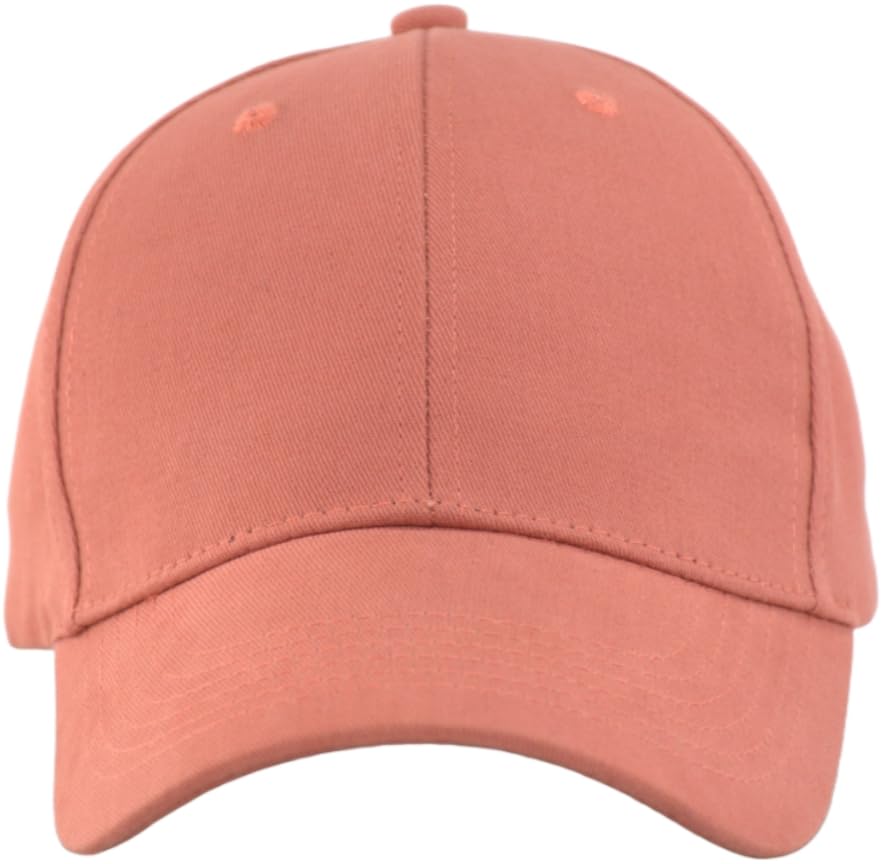 Image of TSSGBL Classic Plain Baseball Cap, Small /M-L /XL-3XL Big Head Fit, Unisex Adjustable Cotton Structured Golf Dad Hat