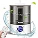 SANGKEE Humidificador Ultrasónico, Difusor de aceite esencial de 2.8L con Pantalla LED y Control Remoto, Sincronización de 8 Horas, 3 Modos de Niebla, Apagado Automático, Funcionamiento silencioso