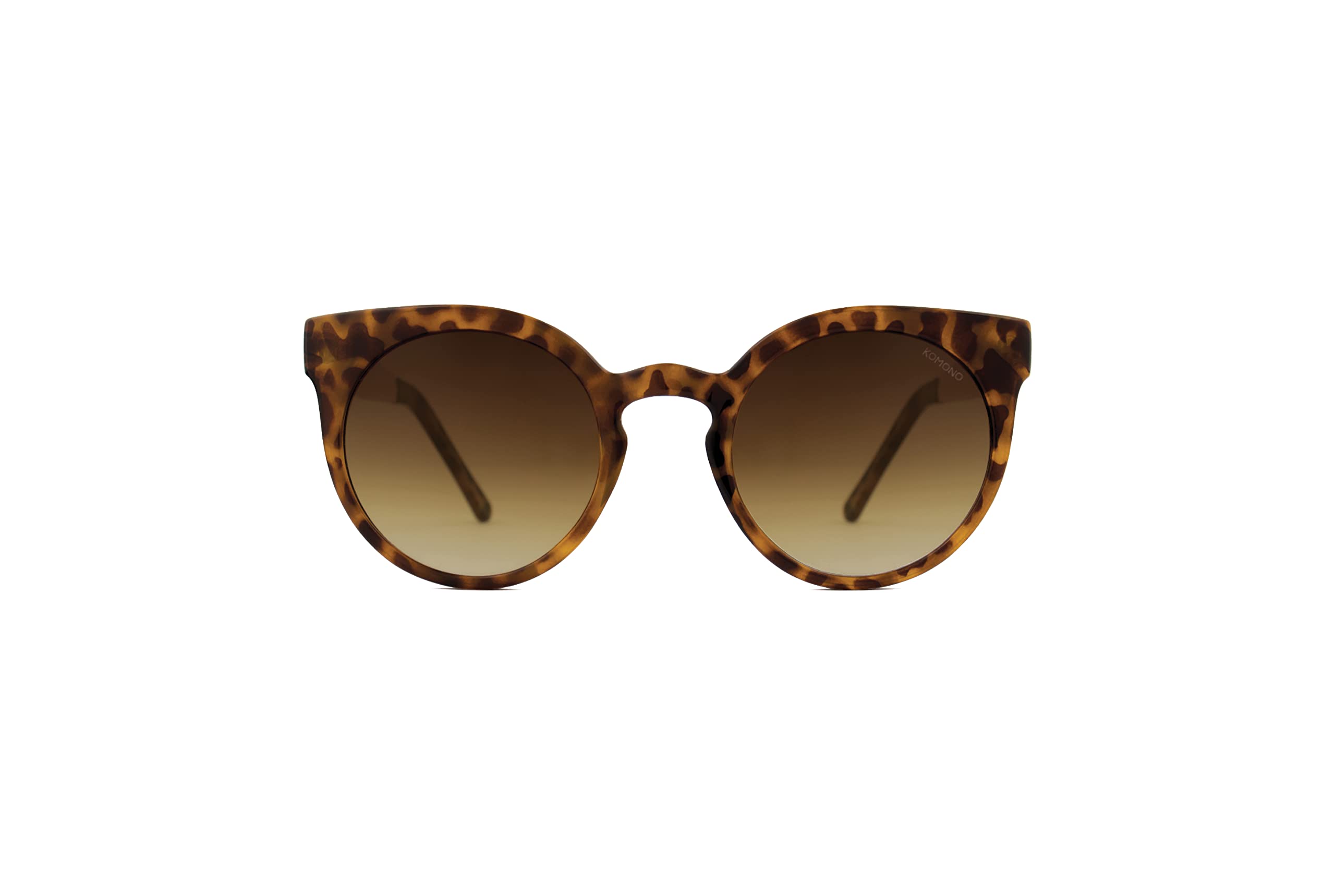 KOMONO Lulu Lunettes de soleil unisexes œil de chat en Bio-Nylon pour homme et femme avec protection UV et verres résistants aux rayures