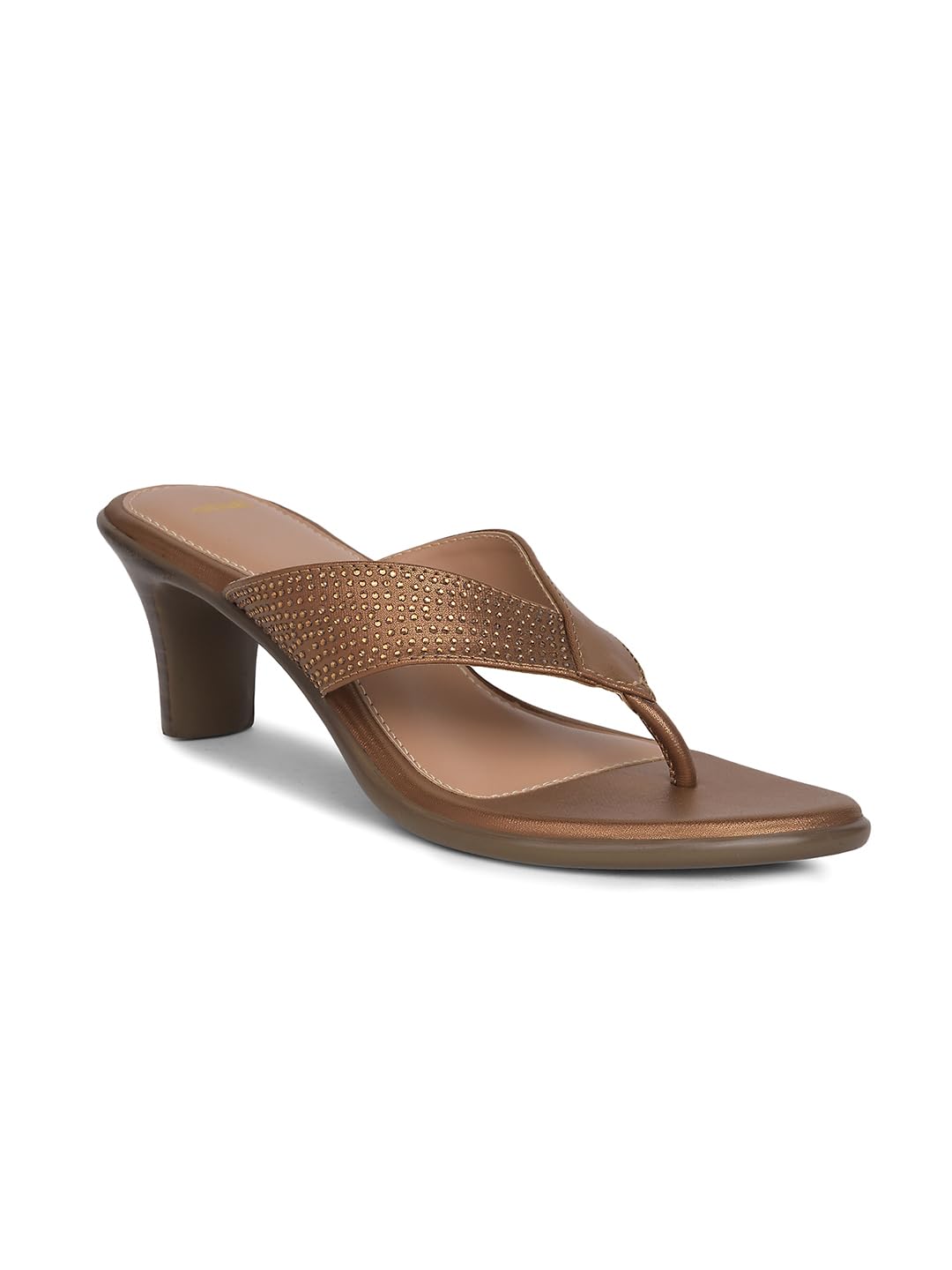 bata Women's Casual Thong Slipper - Brown-picture-44