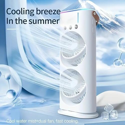 Mini portable cooler For Room CoolinG AiR Cooler, Portable AiR CondItIoners For Home Office Artic Cooler 3-in-1 Conditioner AiR mini Cooler Cooler AiR Room (PACK OF 1) 2