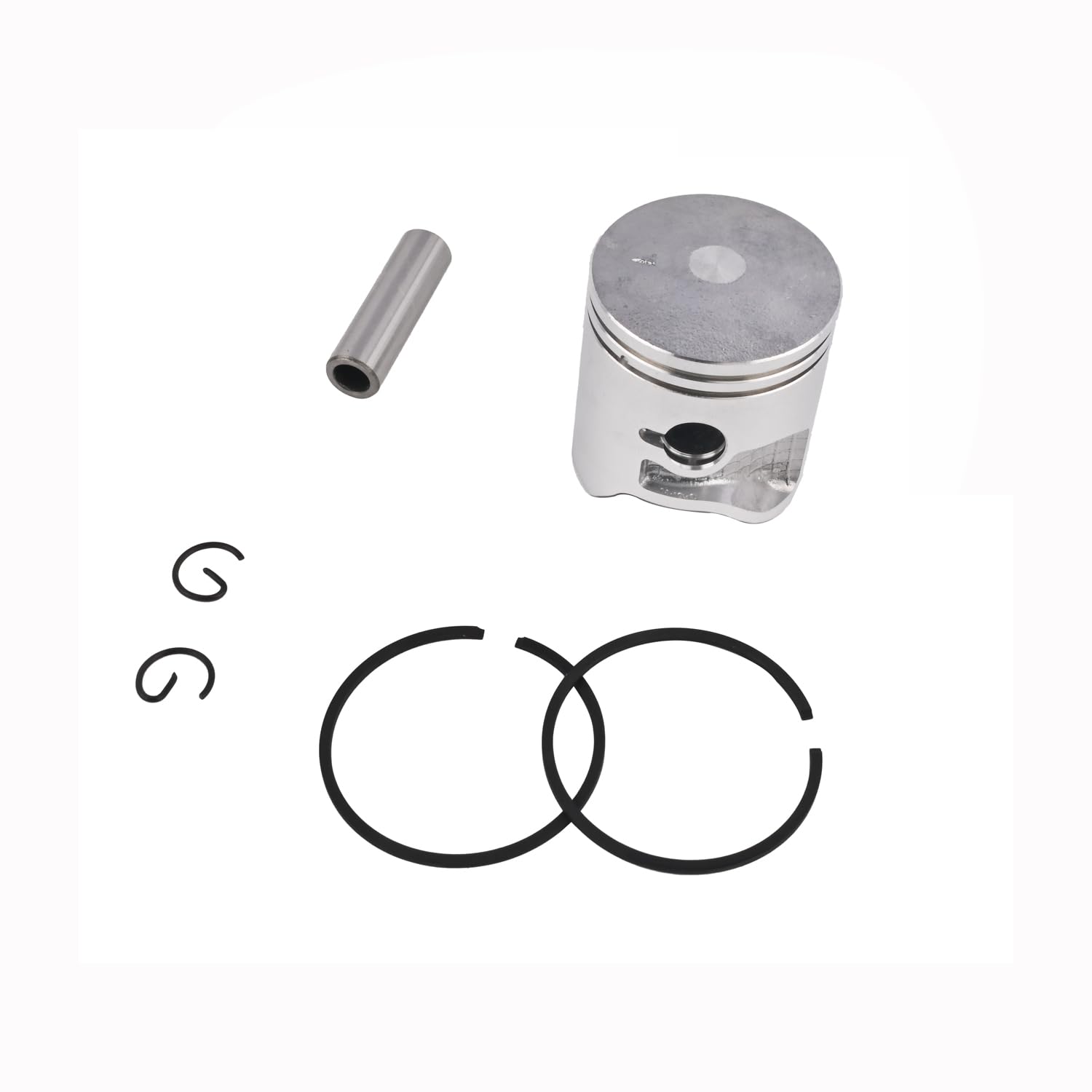 Conjunto de anillo de pistón cilíndrico de 40,5 mm 577409501 577409502 para McCulloch B40P B40B B40BT Elite 577 40 95-01 577 40 95-02 desbrozadora de césped