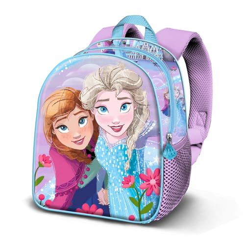 Disney La Reine des Neiges 2 (Frozen 2) Breeze-Sac à Dos 3D Elite, Multicolore 25 x 30 cm, Capacité 7 L