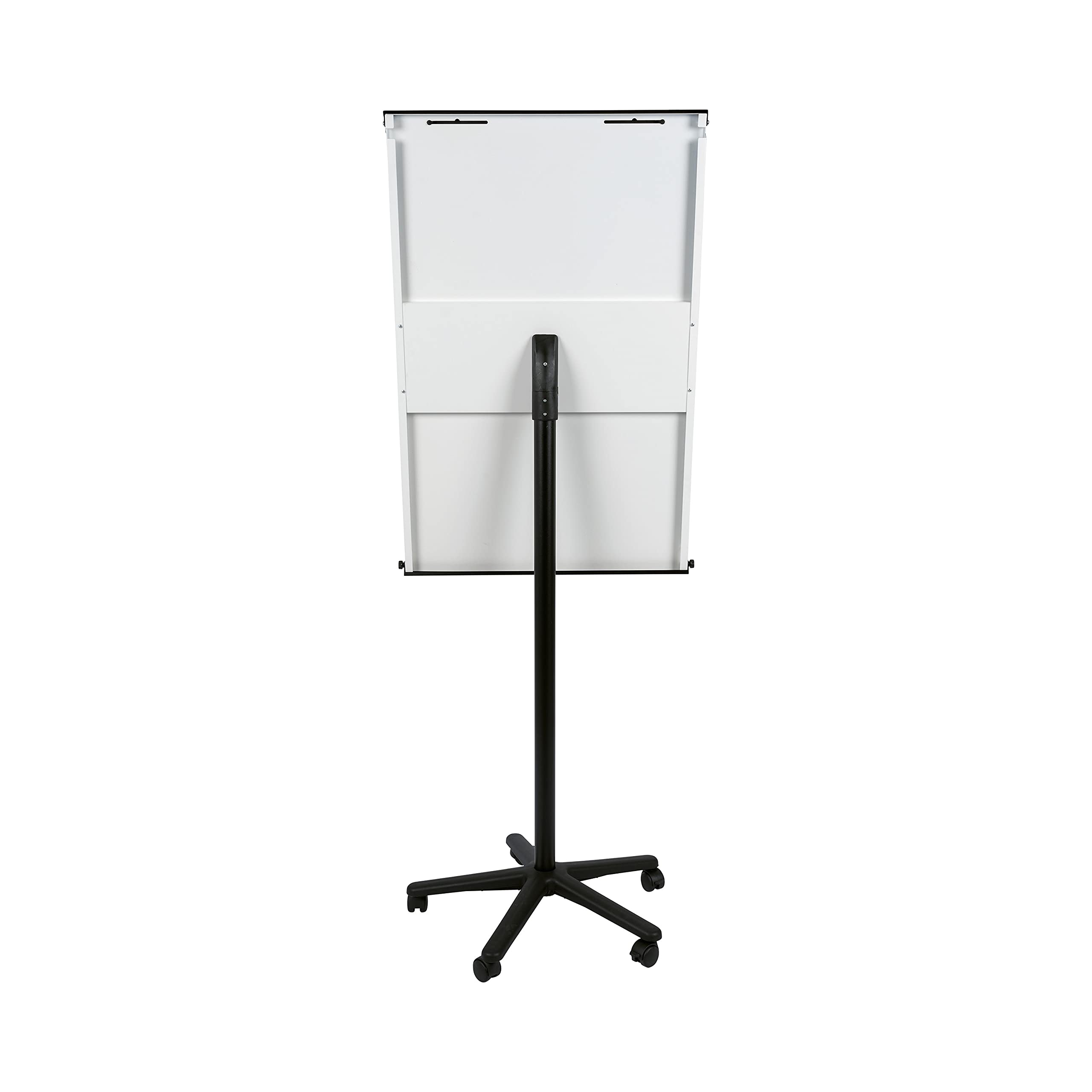 Bi-Office Portablocco Portatile, Cavalletto Mobile Senza Cornice Nero, Superficie Magnetico, Dimensioni Panello Euro 700 x 1000 mm