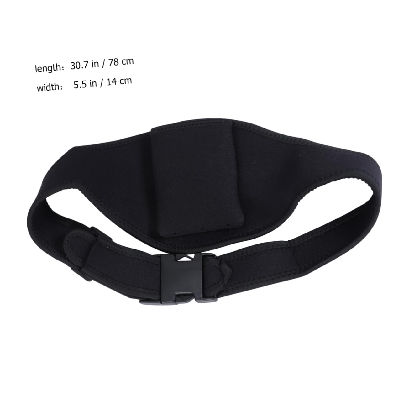 VANZACK Mic Belt Carrier Pouch for Fitness Microphone Transmitter Holder Durable and Comfortable Design for Instructors Compatible with Transmitters Secure and Easy