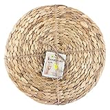 Manzanita Set of 12- Cork & Leaf Dinner Plate Chargers-13-Inch (Set of 12) Rustic Decorative Round D