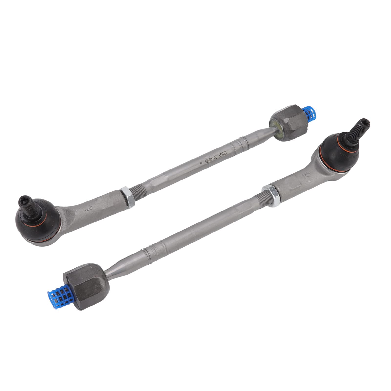 Pissente Przedni Wewnętrzny Zewnętrzny Drążek Kierowniczy Aluminiowy Lewy Prawy Zestaw Drążków Kierowniczych OE 7L0422803 7L0422804 dla 2007 2011 2003 2009 Wymiana Układu Kierowniczego