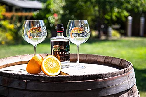 Hellhammer Langenfeld Dry Gin ideal für Gin Tonic, Cocktails oder puren Genuss. International Gold prämierter London Dry Gin | Micro Batch | Maximal 300 Liter pro Batch | handabgefüllt – Bild 4