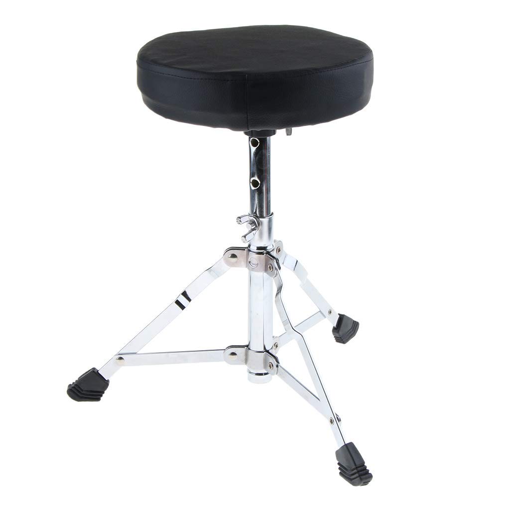 Höhenverstellbar Schlagzeughocker Drumhocker Schlagzeug Hocker Drummersitz