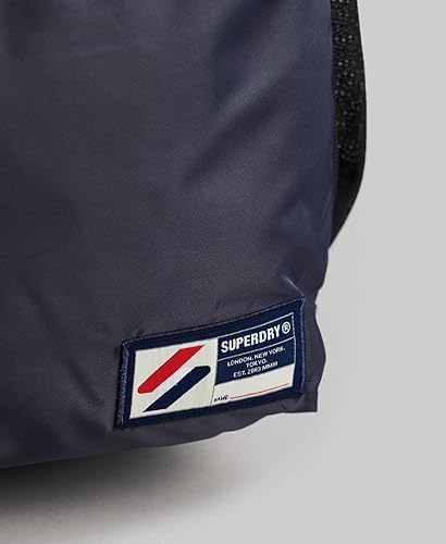 Miniatura 6 de Superdry Mochila unisex con diseño de código Montana para hombre, diseño de cinco bolsillos, azul marino (Deep Navy), talla única , Mochilas tipo