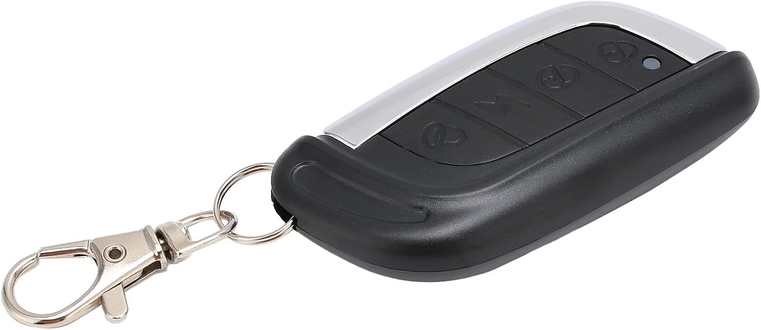 Close-up view of the VBESTLIFE AK-K200406 4-button remote control