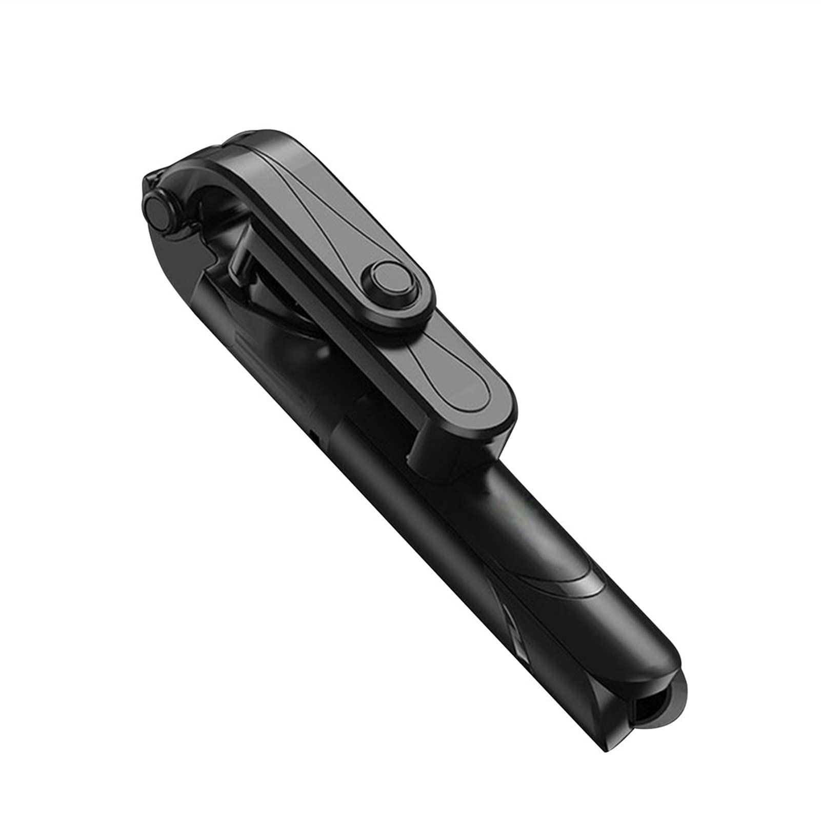 SCRUBY Il bastone per selfie per smartphone è adatto per iPhone, pieghevole, monopiede portatile, con telecomando, mini treppiede espandibile (rosa)