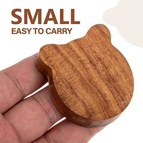 ERINGOGO Porte- Médiator de Guitare avec 2 Pièces de Médiators en Bois Tête D’ Ours Mignonne Boîte de Médiator de… - Les Beatles, Paul McCartney, John Lennon, RIngo Starr, George Harrison ERINGOGO Porte- Médiator de Guitare avec 2 Pièces de Médiators en Bois Tête D' Ours Mignonne Boîte de Médiator de… – Image 5