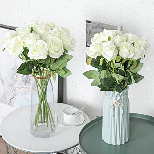 Mejores review On-line Flores blancas artificiales al mejor precio. 21 Imagen adicional