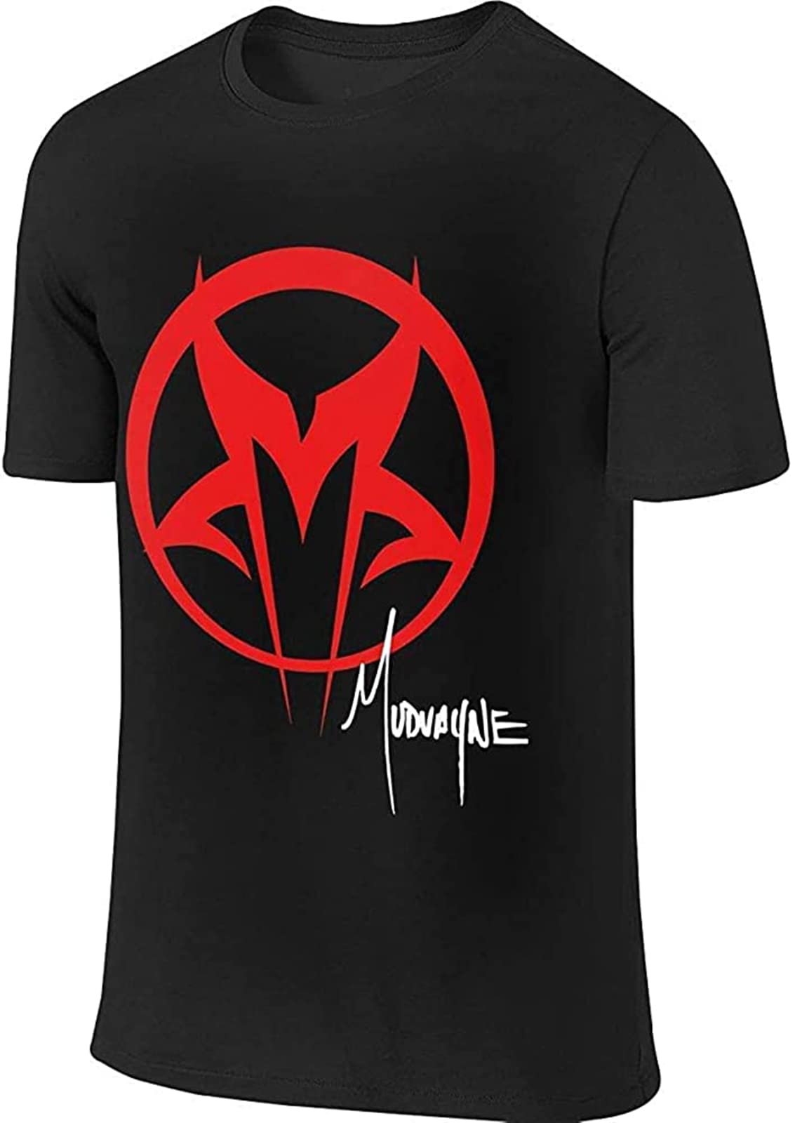 SwePerMudvayne T-Shirt Graphic Top Mens Printed Black Tee