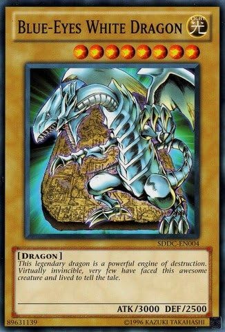 YU-GI-OH! - Dragón Blanco de Ojos Azules (SDDC-EN004) - Cubierta de estructura Dragones Collide - Edición ilimitada - Común