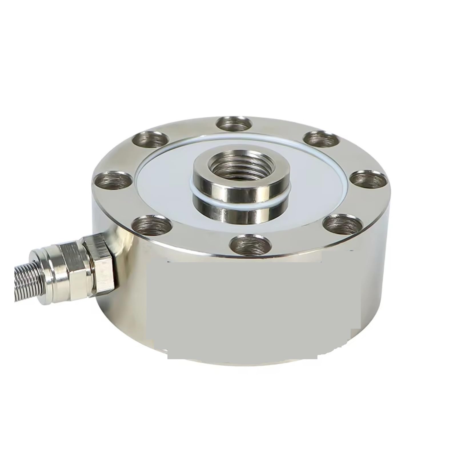 JVDDI Digital Hanging Scale Rotary Load Cell Disc High Precision Tension Compression Weighing Sensor Alloy Steel Force for Scale Heavy Duty Crane Hook(0-500kg)