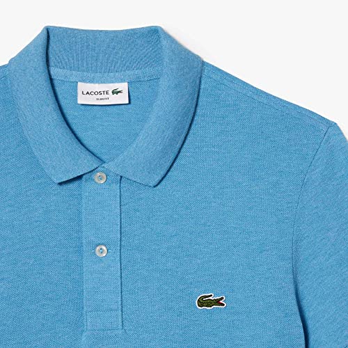 Image of Lacoste Short Sleeve Classic Fit Chine Pique Polo Shirt, L1264 Shirt