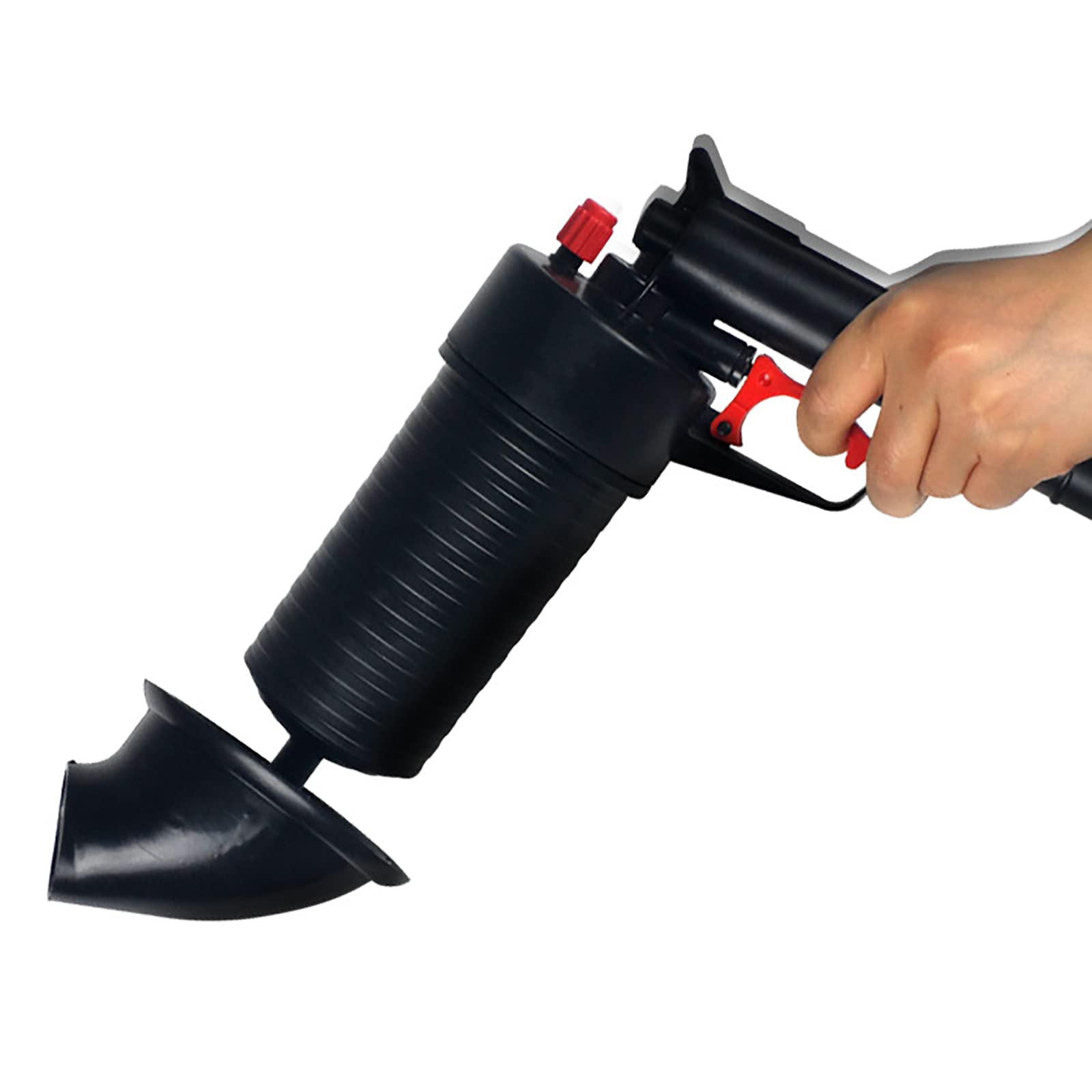 Desatascador de Inodoro, desatascador de Drenaje de Aire, desatascador de Fregadero, desatascador de Aire de Inodoro, Bomba limpiadora de abridor de desatascador de Alta presión para inodoros de bañ