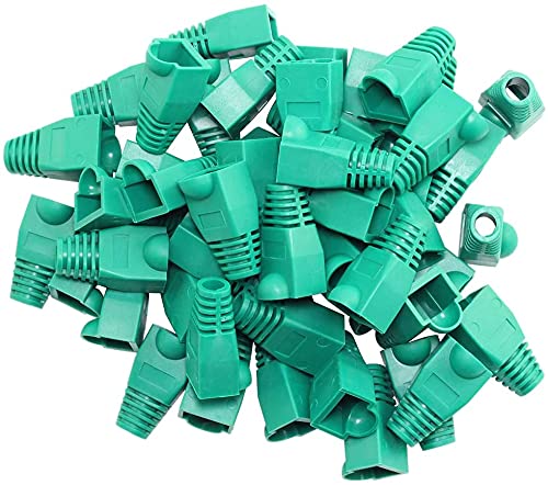 Toolzia Rj45 Connector Green Rj45 Pass Through Connectors/Green Rj45 ...