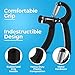 Grip Strength Trainer (Adjustable), Hand Grip Strengthener, Forearm Exerciser, Finger Strengthener Trainer (11 to 132 LB), Hand Grip Strengthener, Forearm Grip Adjustable Resistance Hand Gripper