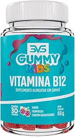 3VS Nutrition Gummy Kids Vitamina B12 30 Gomas Sabor Framboesa