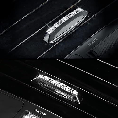 Miniatura 7 de LECART Accesorios para automóviles Mercedes-Benz 2020 2021 2022 C118 W177 Clase GLB-Class GLB-Class Bling Car Water Cup Cover Stickers Glitter Car