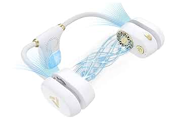 Amazon | 【2022年最新設計-背中へ送風】 首かけ扇風機 ネック