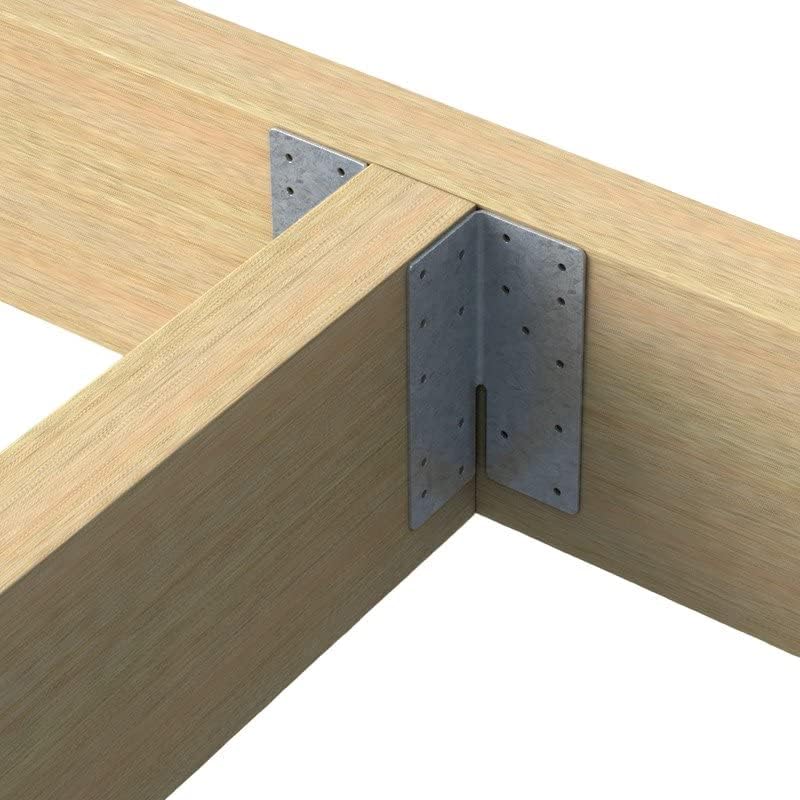 BPC Fixings FA3/10PK Galvanised Universal Framing Anchor 10-Piece Set, 125 mm Length x 42 cm Width x 42 mm Height, Silver