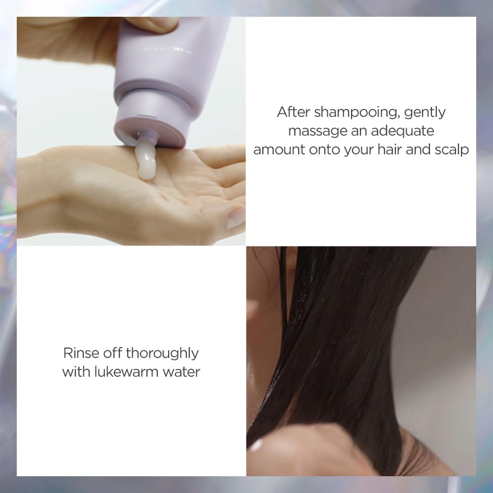 AYUNCHE Derma Calming Hair Mask 6.7 fl. oz. (200ml) [For Dry & Sensitive Scalp] | Moisturizing and Soothing Hair Pack | Vegan Hair Mask | Korean Salon Brand - Image 6