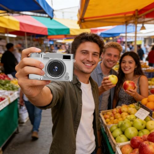 Rotation portable et capteur 48MP : le caméscope idéal des créateurs