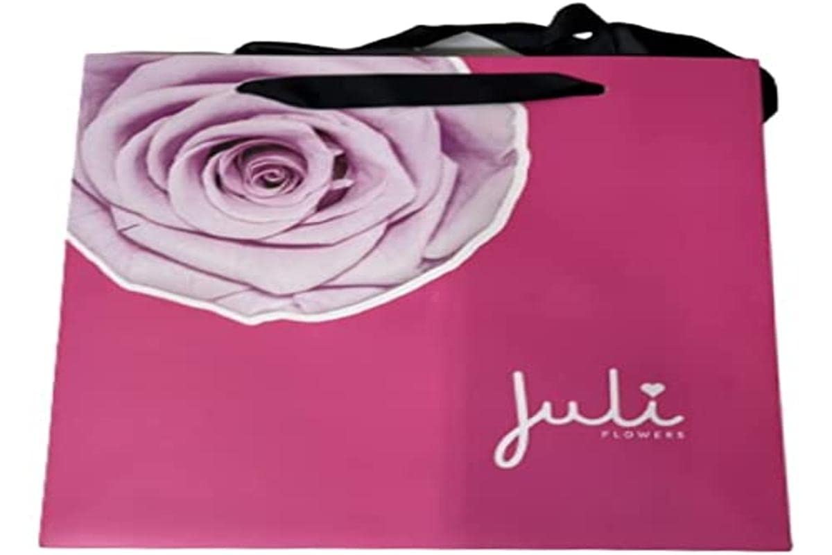 JuliFlowers Large Paper Bag