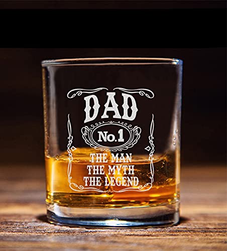 NeeNoNex Dad The Man The Myth The Legend Number - Vaso de whisky