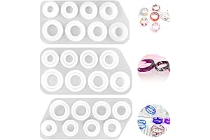 SENHAI 8 Sizes Ring Resin Molds: Unleash Your Creativity with Endless Possibilities