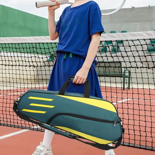 Sac de tennis pour 3 raquettes étanche protégeant vos cordages - 3