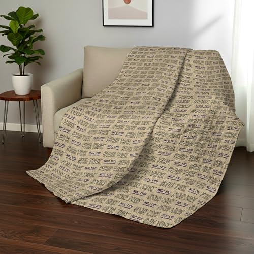 Image of Northwest Star Trek Classic Warp Speed C Quilted Throw Blanket 60x80 inches