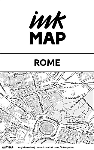  Rome Inkmap - maps for eReaders, sightseeing, museums, going out, hotels (English)