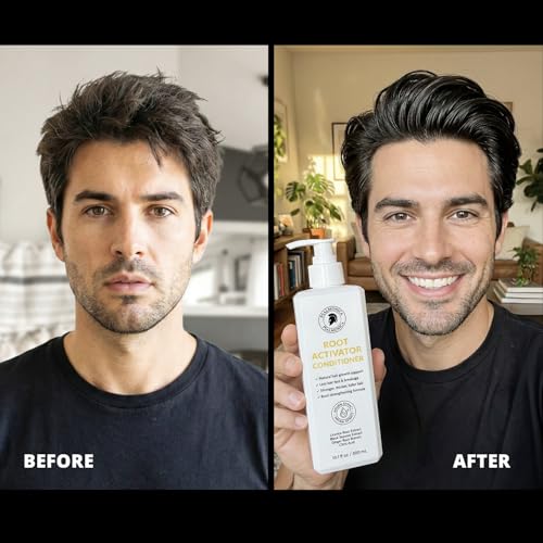 Image of Root Activator Conditioner for Men - Natural Hair Growth Conditioner for Hair Loss and Thinning Hair - Hair Loss RegrowthTreatments for Women Men (10.1 Fl Oz (Pack of 1))