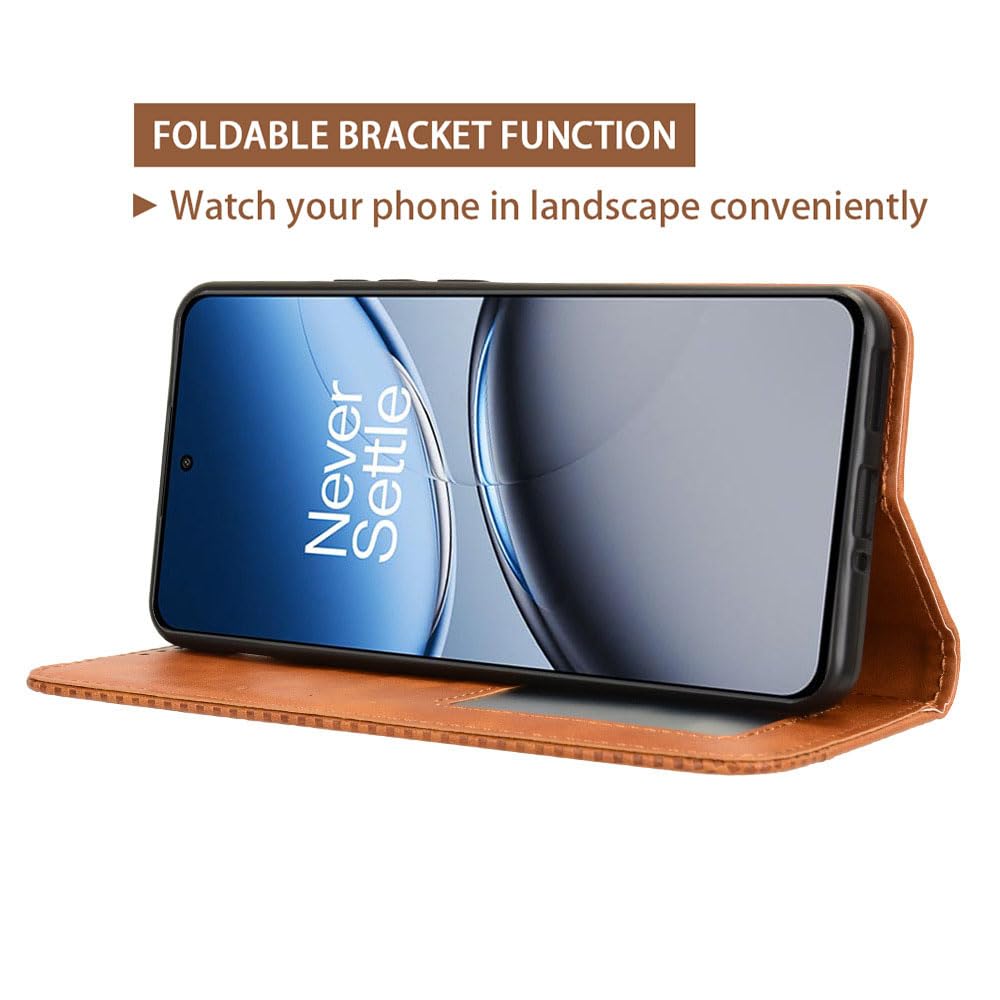 COMAKU Cover a Libro OnePlus Nord 4 5G, Custodia a Portafoglio in Pelle con Supporto e Chiusura Magnetica Compatible per OnePlus Nord 4 5G - Blu